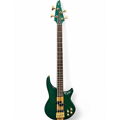Used Vantage 930b Green Electric Bass Guitar
