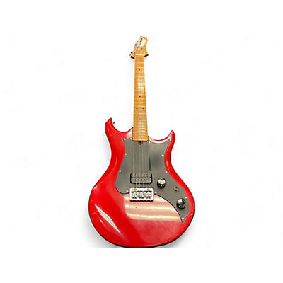 Used Vantage AVENGER RED Solid Body Electric Guitar