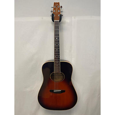 Used Vantage Va40 Tobacco Acoustic Guitar