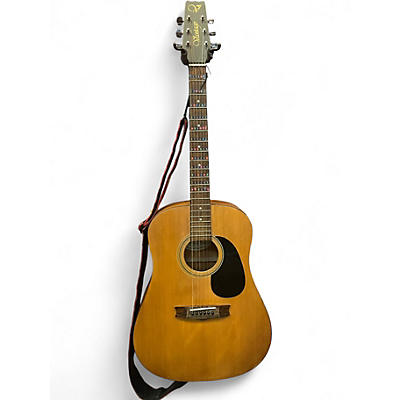 Used Vantage Vis-2 Natural Acoustic Guitar