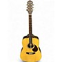 Used Vantage vd500sns Natural Acoustic Guitar Natural