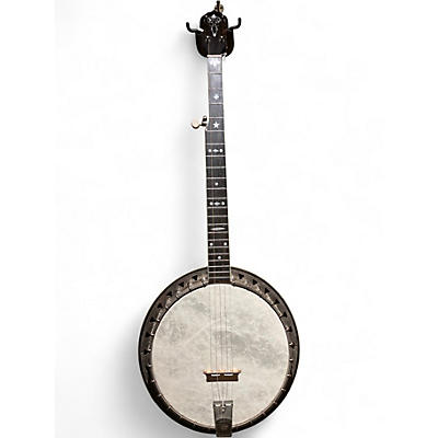 Used Vega Tubaphone 5 String Conversion Vintage Natural Banjo