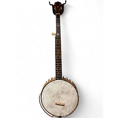 Used Vega Whyte Laydie Wyatt Fawley 5 String Conversion Natural Banjo