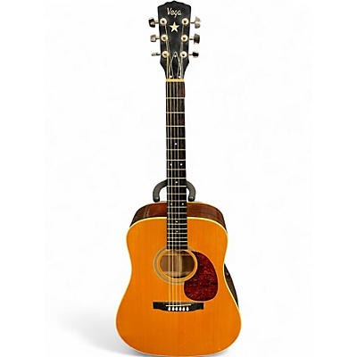 Used Vega v845 2 Color Sunburst Acoustic Guitar