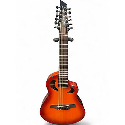 Used Veillette Avante Gryphon hightuned Sunburst 12 String Acoustic Electric Guitar