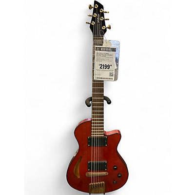 Used Veillette Swift Gryphon Red Hollow Body Electric Guitar