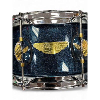 Used Velocity 5in SNARE BLUE SPARKLE Drum