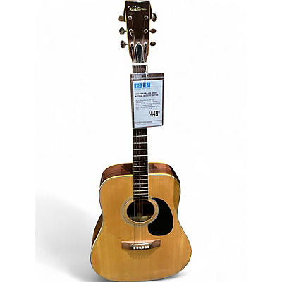 Used Ventura 696 Model Natural Acoustic Guitar