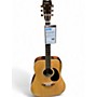 Used Ventura 696 Model Natural Acoustic Guitar Natural