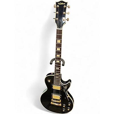 Used Ventura LP STYLE MIJ Black Solid Body Electric Guitar