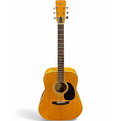 Used Ventura V-29 Natural Acoustic Guitar