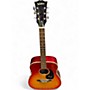 Used Ventura V13 Cherry Sunburst Acoustic Guitar Cherry Sunburst