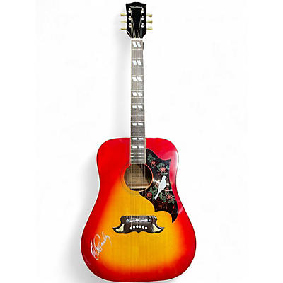 Used Ventura V23s Sunburst Acoustic Guitar