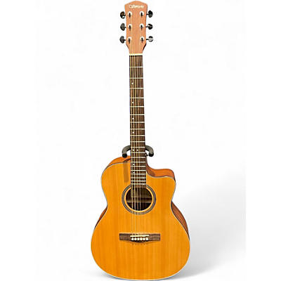 Used Ventura V53NAT Natural Acoustic Electric Guitar