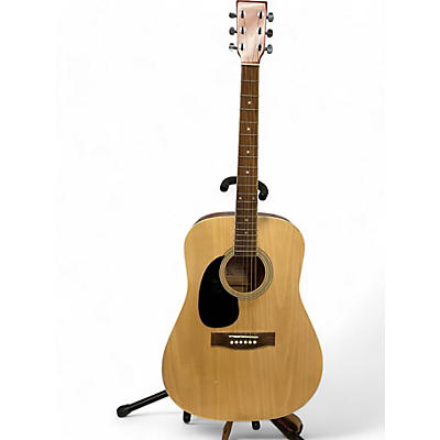 Ventura Used Ventura vwdonat left Natural Acoustic Guitar