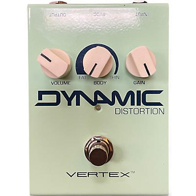 Used Vertex Dynamic Distortion Effect Pedal