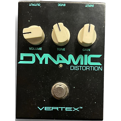 Used Vertex Dynamic Distortion Effect Pedal