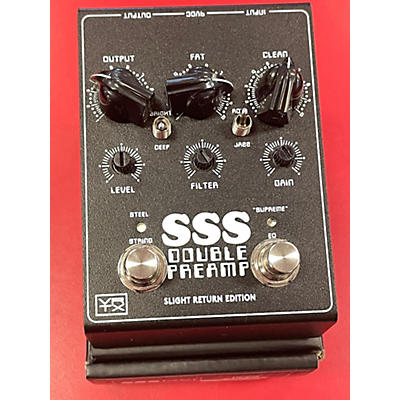 Used Vertex Effects SSS Double Preamp Guitar Preamp