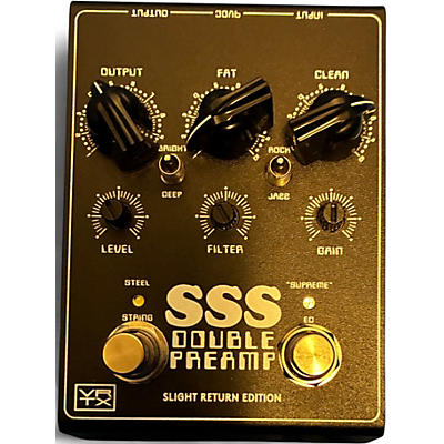 Used Vertex SSS DOUBLE PREAMP Effect Pedal