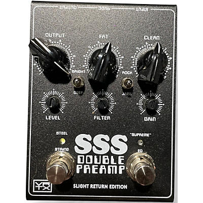 Used Vertex SSS Double Preamp Effect Pedal