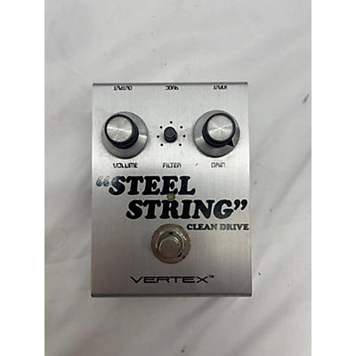 Used Vertex Steel String Clean Drive Effect Pedal