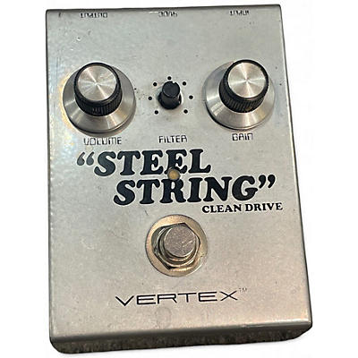 Used Vertex Steel String Clean Drive Effect Pedal