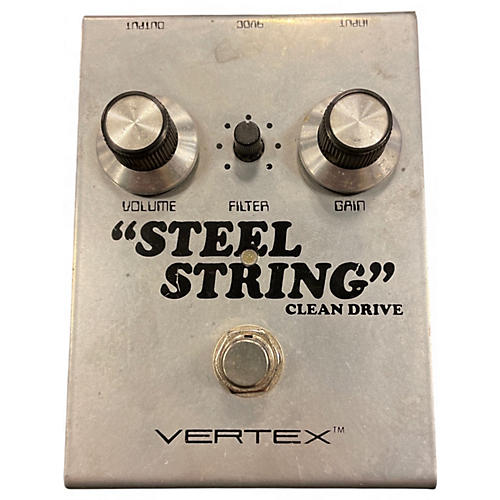 Used Vertex Steel Strings Clean Drive Effect Pedal