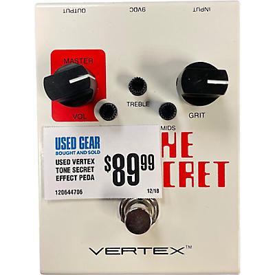 Used Vertex TONE SECRET Effect Pedal