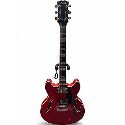 Used Vester 335 RED Hollow Body Electric Guitar