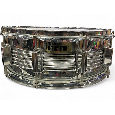 Used Vic Firth 14in V6705 SNARE DRUM Metallic Silver Drum