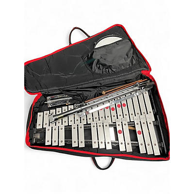 Used Vic Firth student bell kit with practice pad and stand Chimes