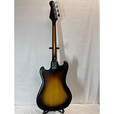 Victoria Used Victoria 4 STRING Vintage Sunburst Electric Bass Guitar