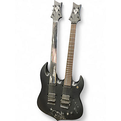Used Vigier DOUBLEBFOOT Flat Black Solid Body Electric Guitar