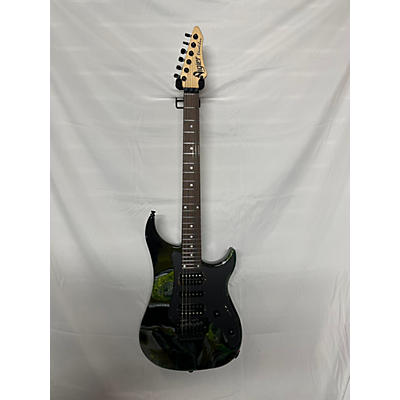 Vigier Used Vigier Excalibur Green Drip Solid Body Electric Guitar