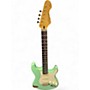 Used Vintage Icon Series v6 Mint Green Solid Body Electric Guitar Mint Green