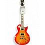 Used Vintage LP Style 2 Tone Sunburst Solid Body Electric Guitar 2 Tone Sunburst