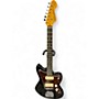 Used Vintage Reissued Seres V65 Black Solid Body Electric Guitar Black
