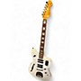 Used Vintage Revo Series Surfmaster Quad White Solid Body Electric Guitar White