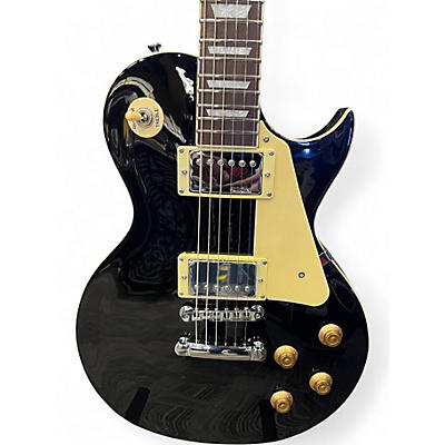 Used Vintage V100 GLOSS BLACK Solid Body Electric Guitar