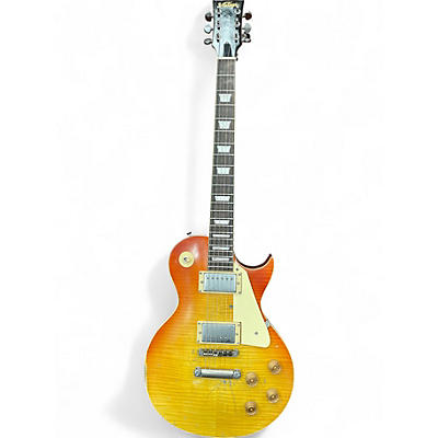 Used Vintage V100 PRO SHOP 2 Color Sunburst Solid Body Electric Guitar