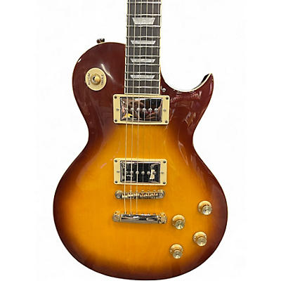 Used Vintage V100 REISSUE SD MOD Iced Tea Solid Body Electric Guitar