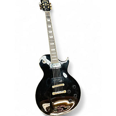 Used Vintage V100p Boulevard Black Solid Body Electric Guitar