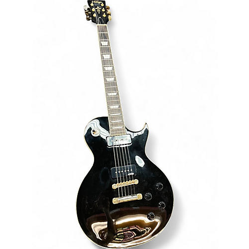 Used Vintage V100p Boulevard Black Solid Body Electric Guitar Boulevard Black