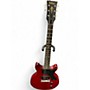 Used Vintage V130 Cherry Solid Body Electric Guitar Cherry