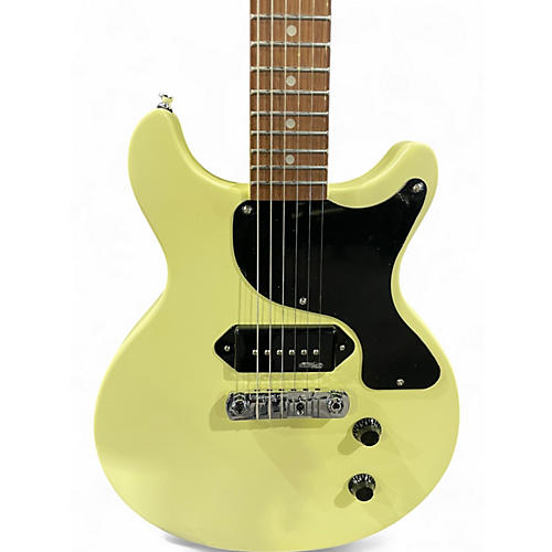 Used Vintage V30 Vintage White Solid Body Electric Guitar Vintage White