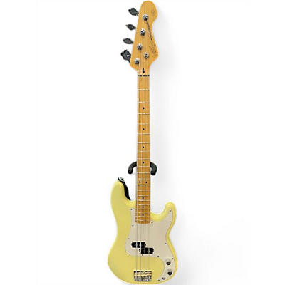 Used Vintage V4 Cream Electric Bass Guitar