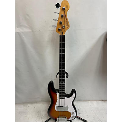 Vintage Used Vintage V4 Sunburst Electric Bass Guitar