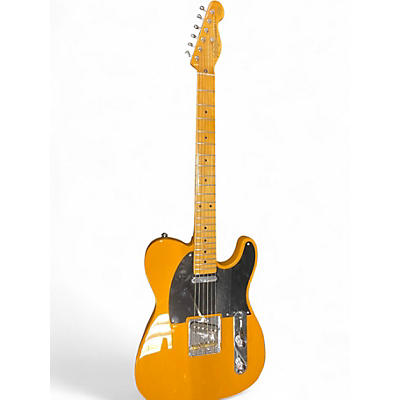 Used Vintage V52 Butterscotch Solid Body Electric Guitar