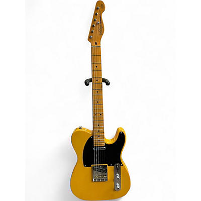 Used Vintage V52 Butterscotch Solid Body Electric Guitar