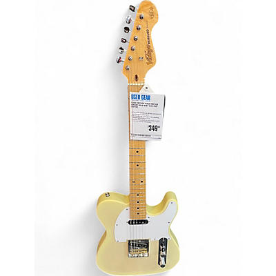 Used Vintage V58JD Vintage Cream Solid Body Electric Guitar